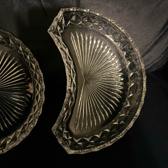 Val St. Lambert Crystal Plates (4) - Picture 5 of 10